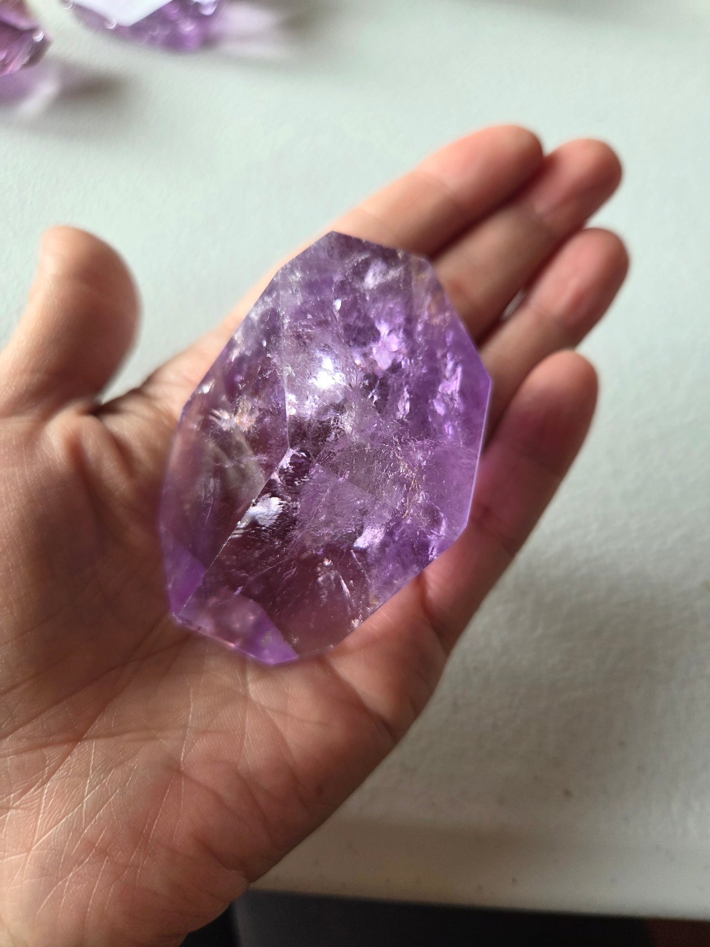 Ametrine chunky point