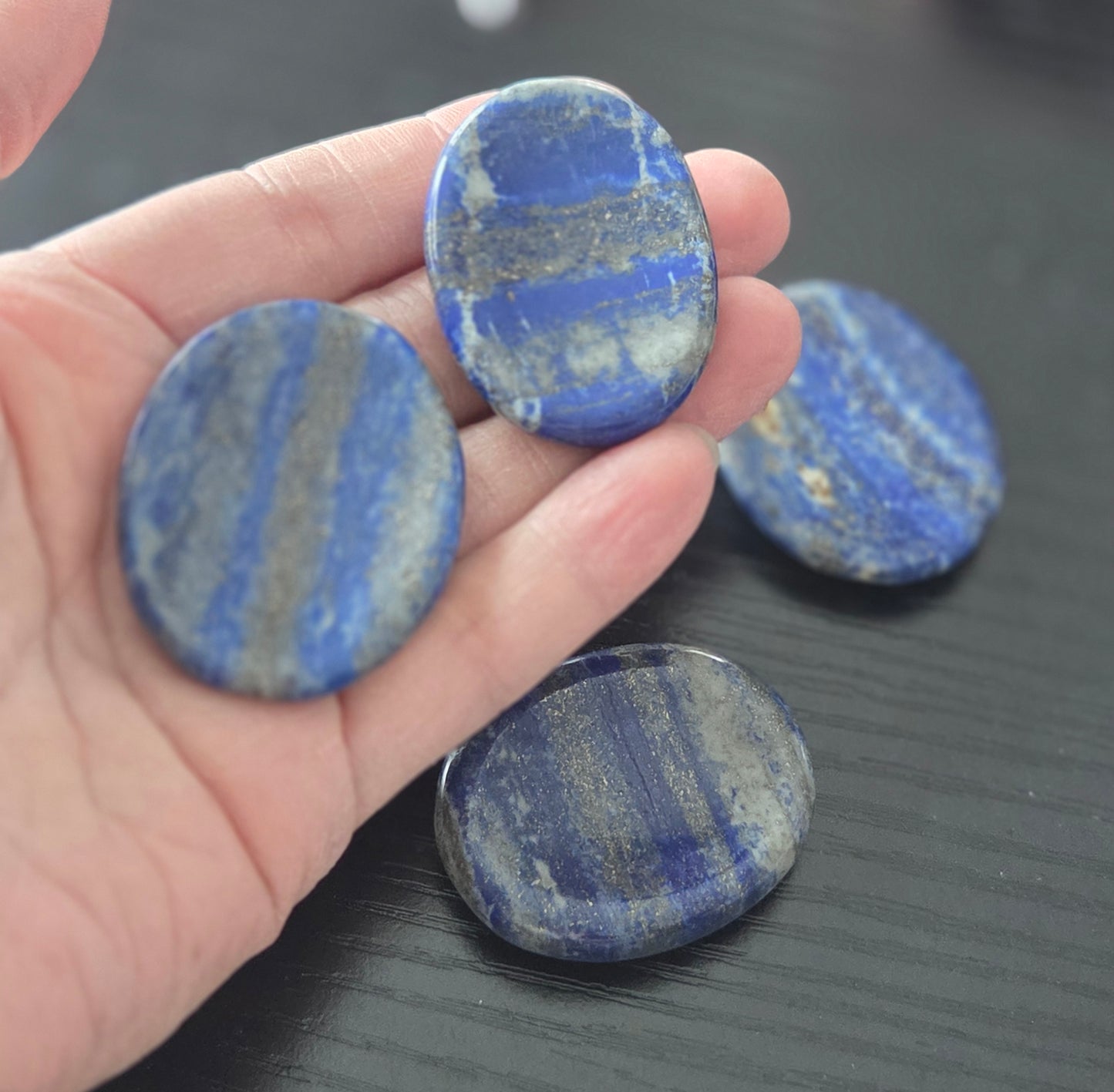 Lapis Lazuli Worry Stones- price per piece