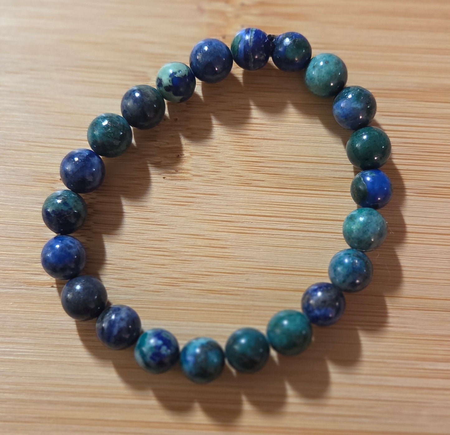Chrysocolla 8mm bracelet