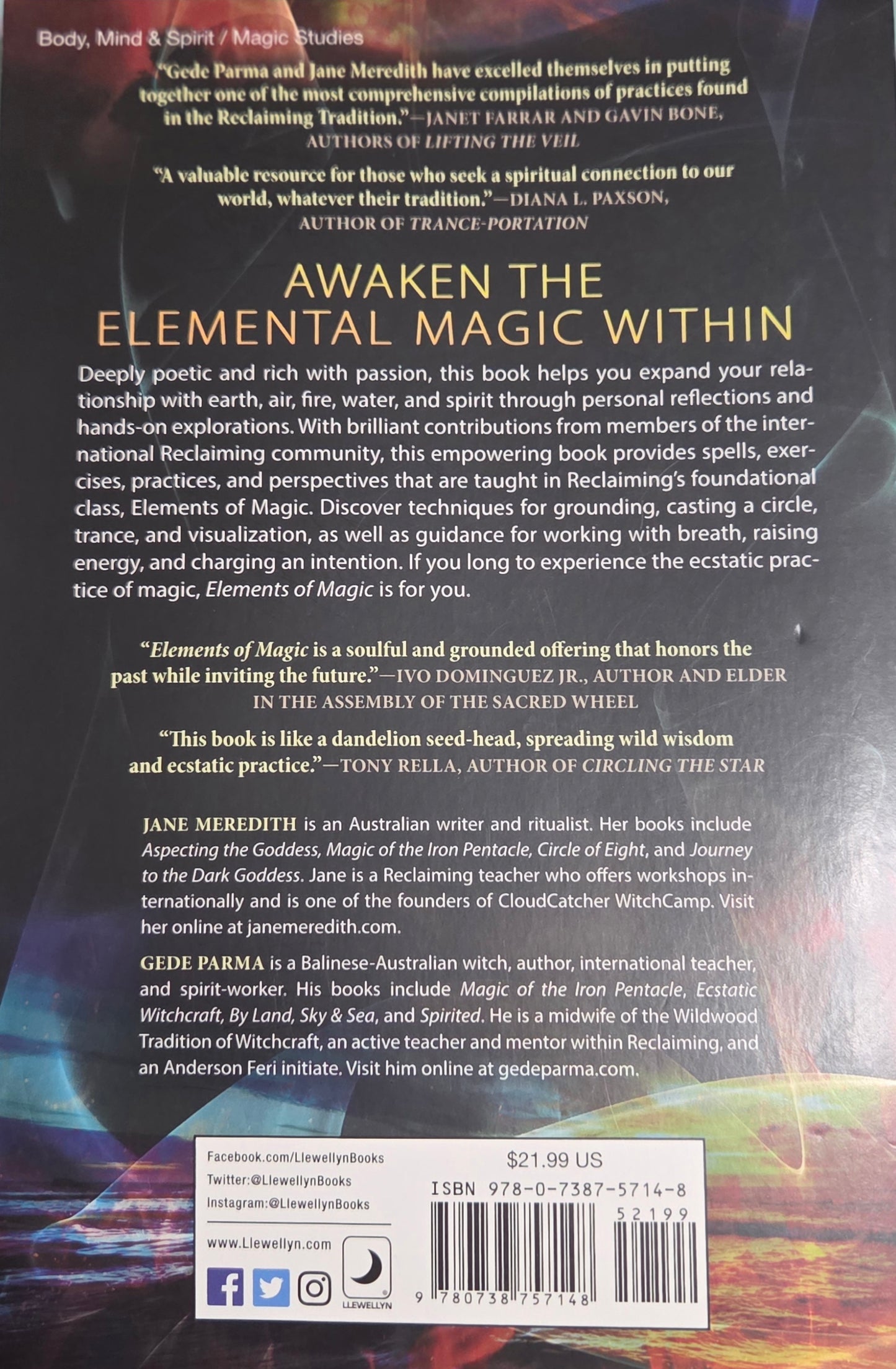 Elements of Magic book