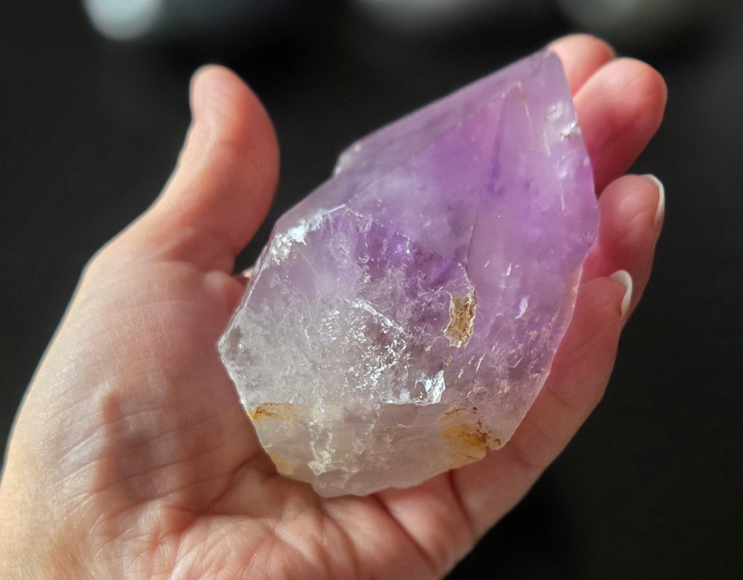 Large Amethyst point