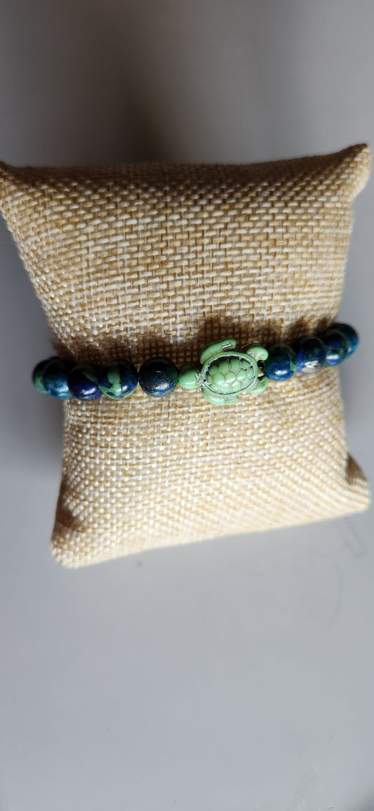 Crysocolla bracelet