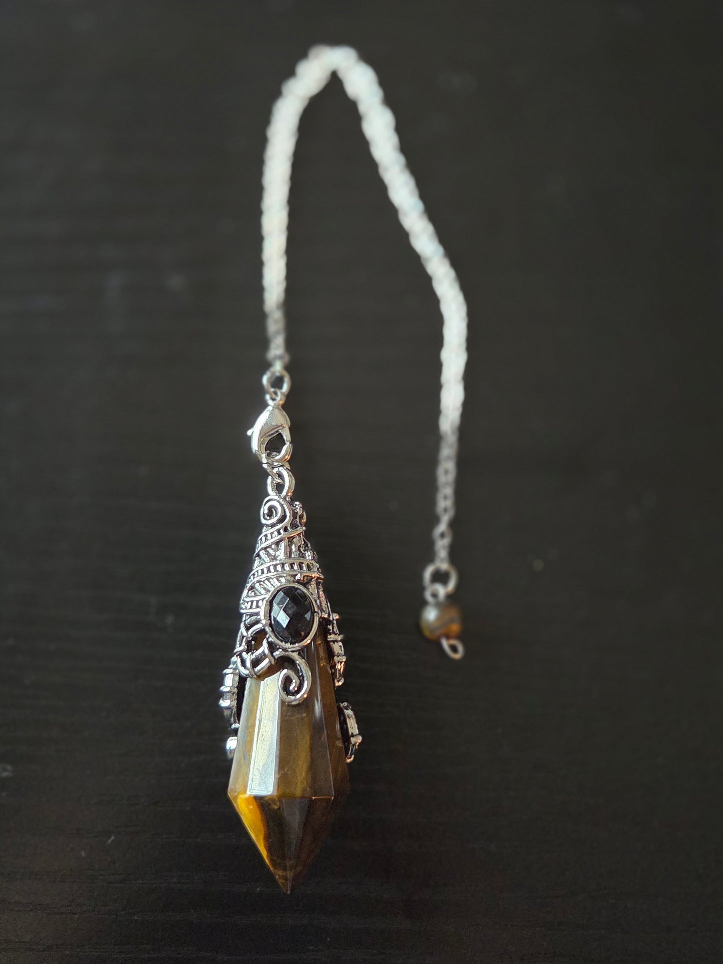 Tigers Eye Pendulum