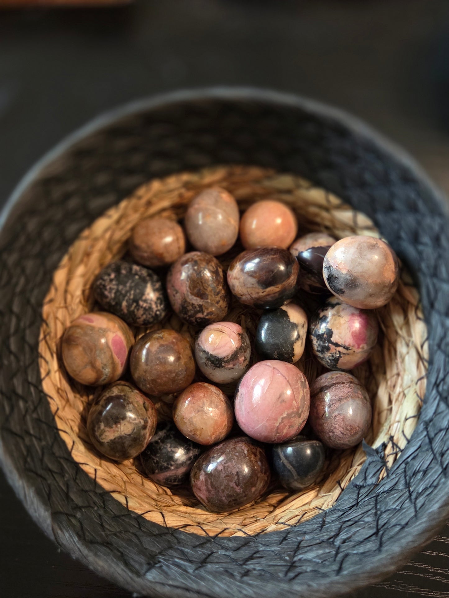 Rhodonite Tumbles price per piece