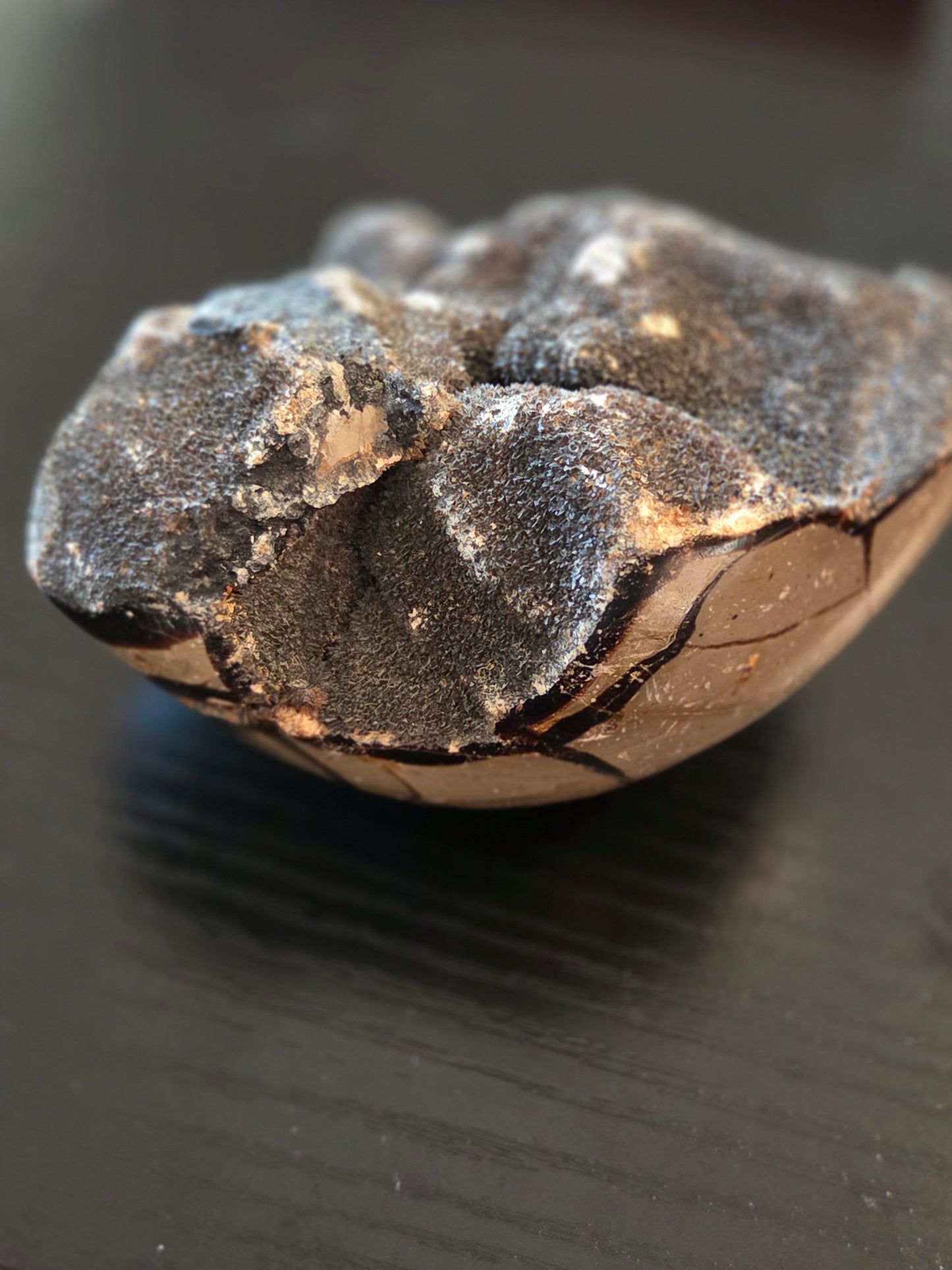 Septarian Jasper Rough Piece- about 1.15 lbs