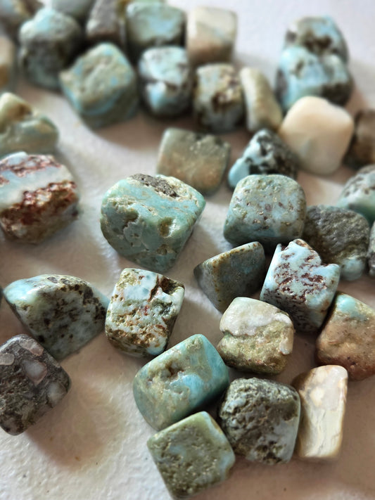 Larimar Tumbles- per piece