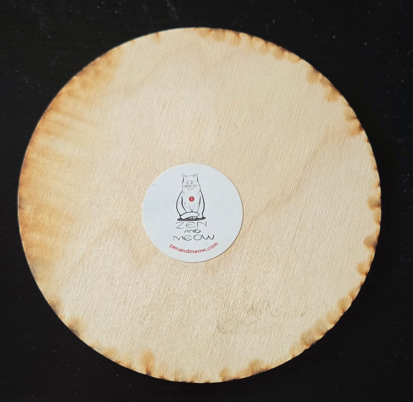 Wooden Pentacle Crystal Grid- *Crystals not included*