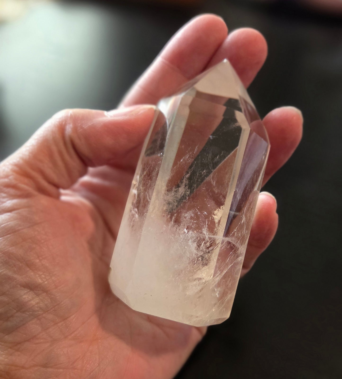 Clear Quartz chunky point