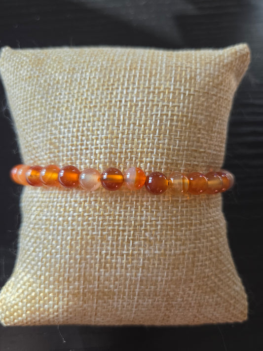 Carnelian bracelet