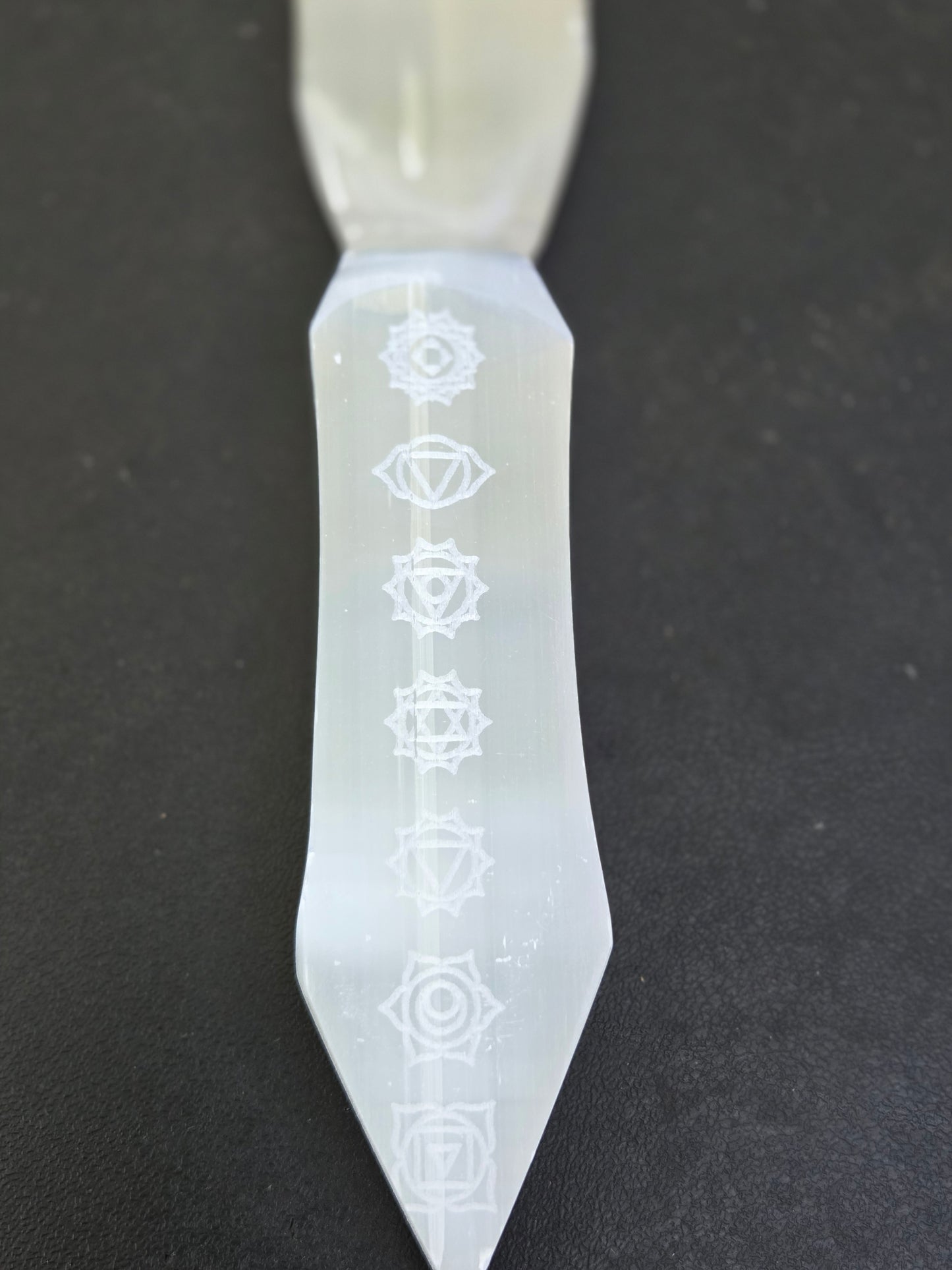 Selenite Athame