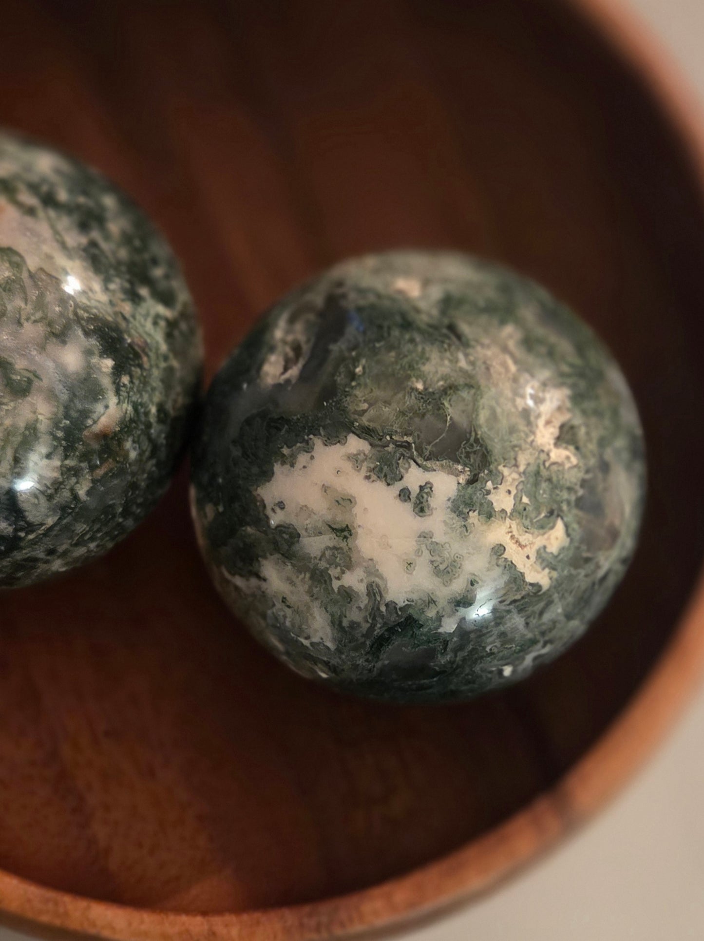 Moss Agate Sphere