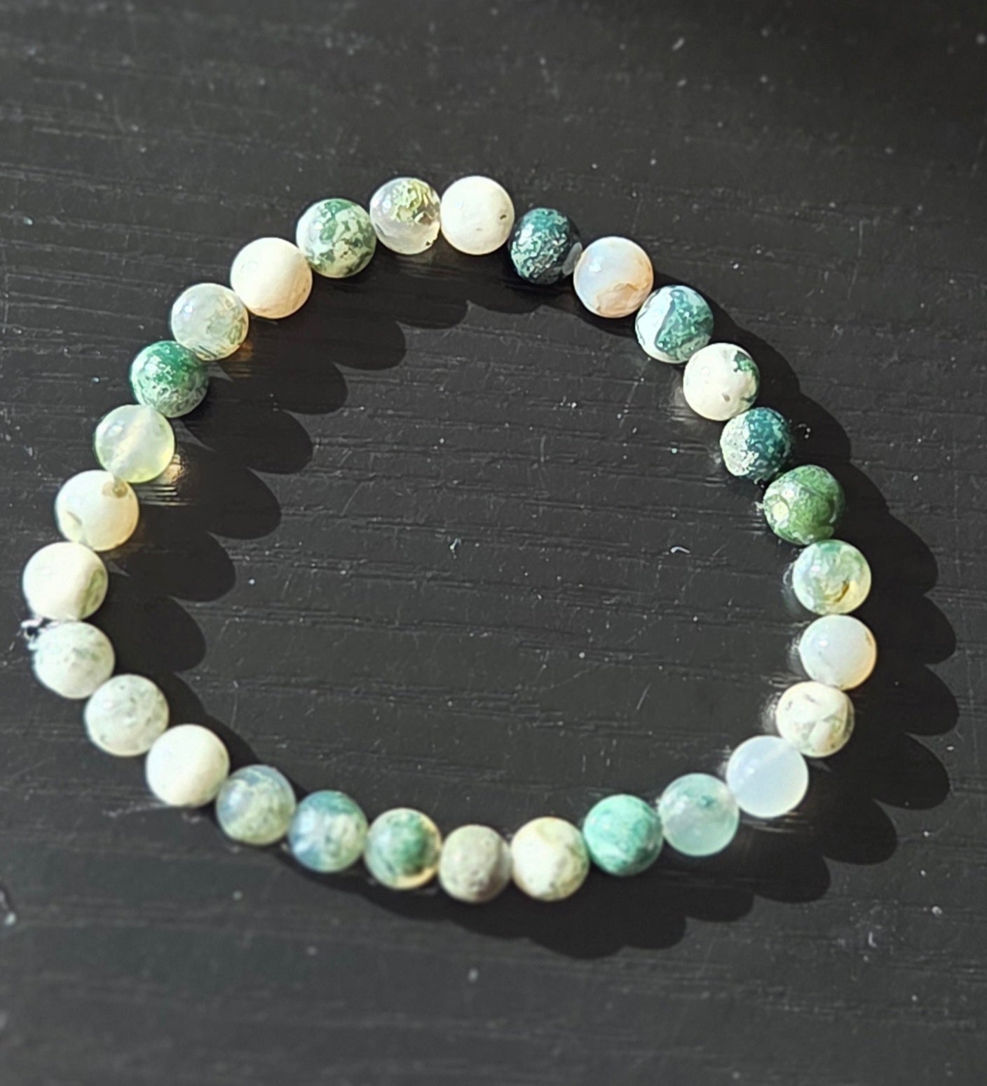 Moss Agate bracelet