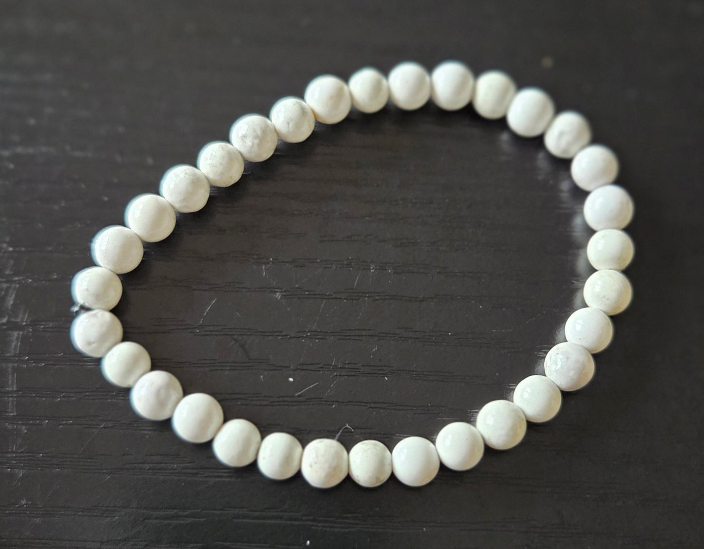 Howlite bracelet