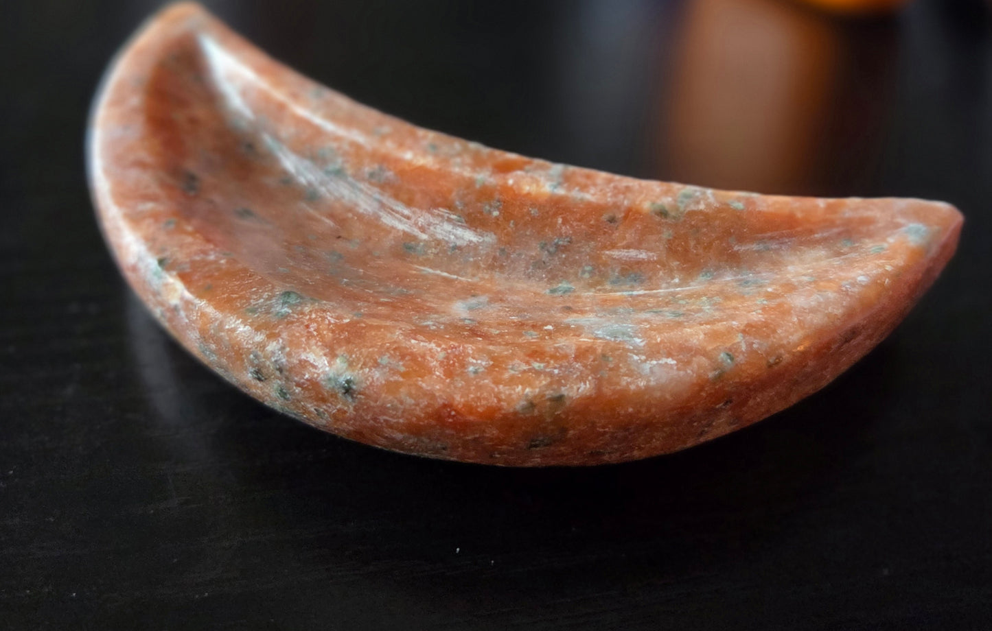 Sunstone Crescent Moon dish - stones not included