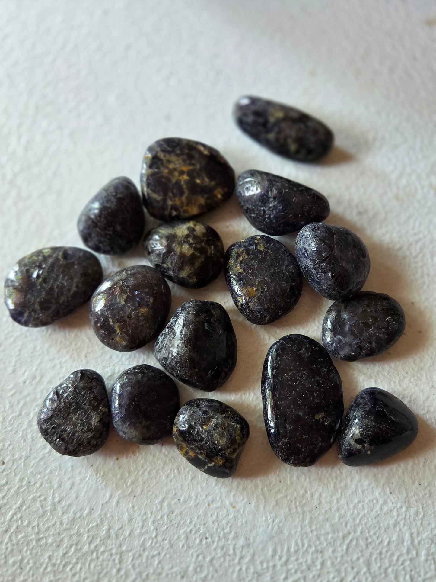 Iolite small tumbles- per piece