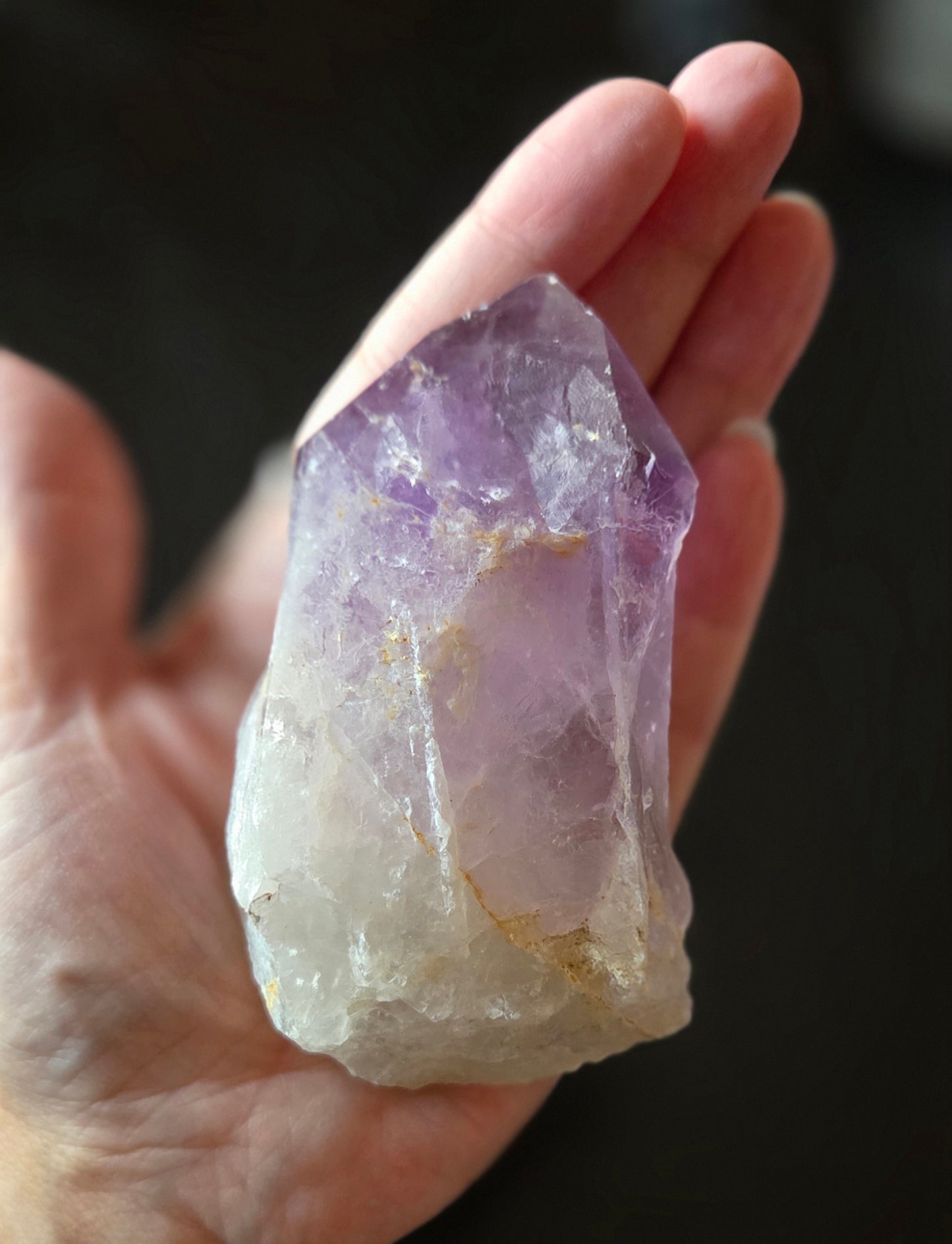 Large Amethyst point