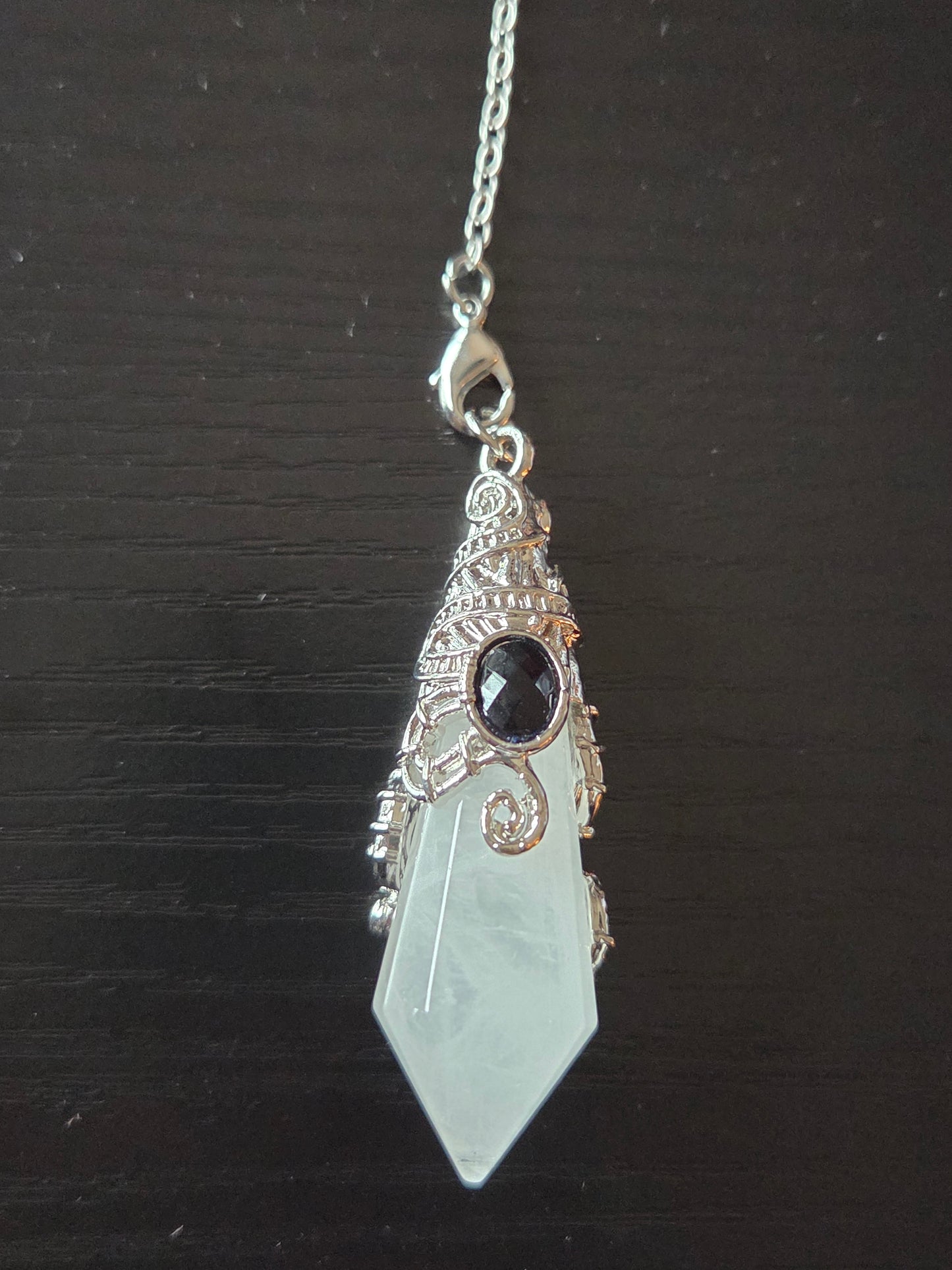 Clear Quartz Pendulum