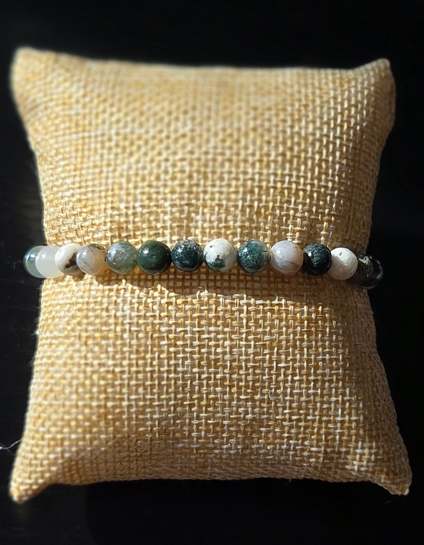 Moss Agate bracelet