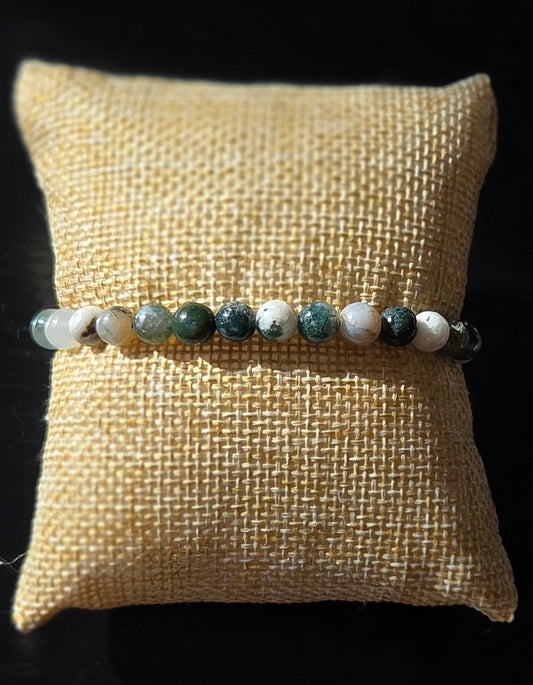 Moss Agate bracelet