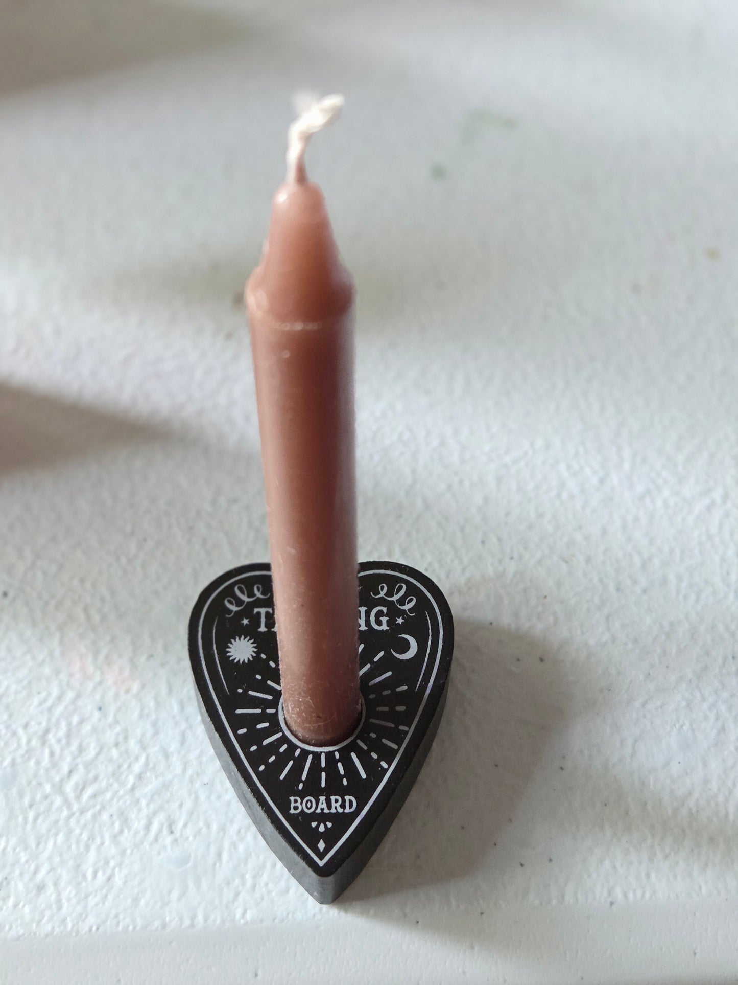 Planchette spell candle or small sphere holder- candle not included