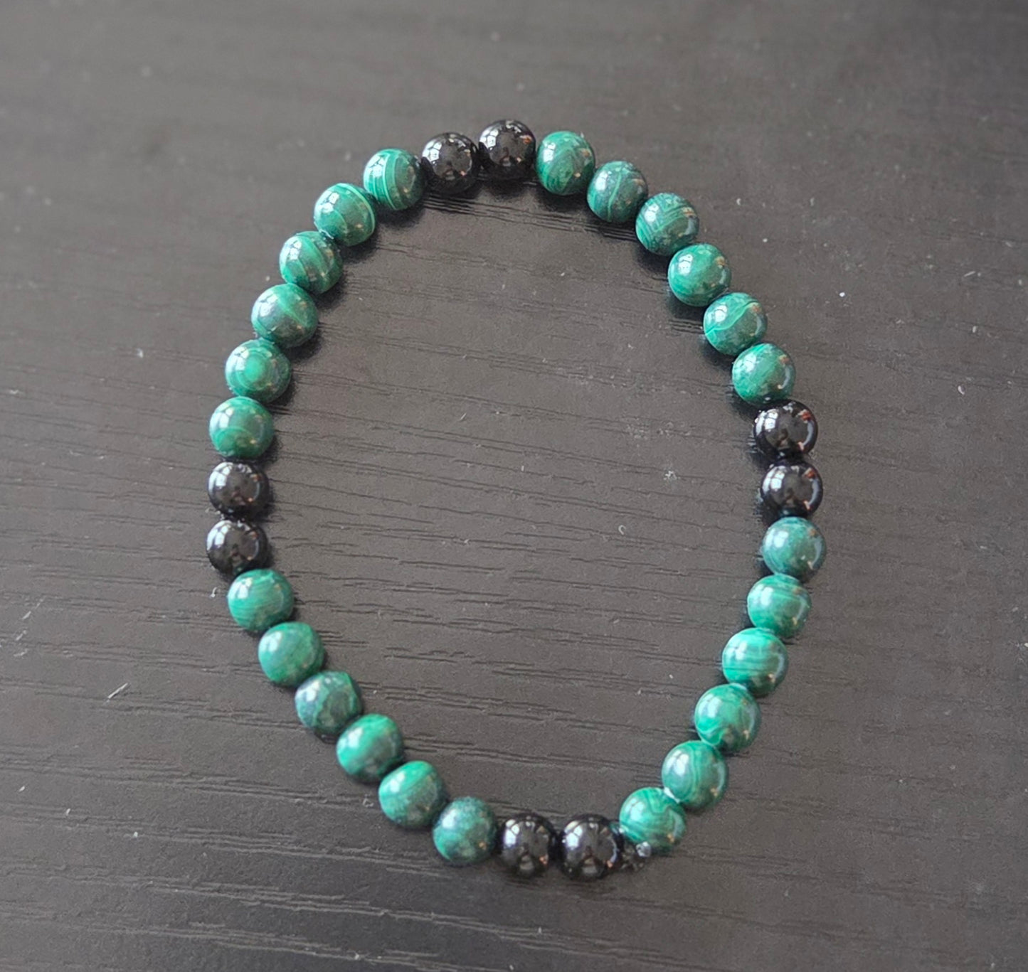 Malachite and Black Tourmaline
