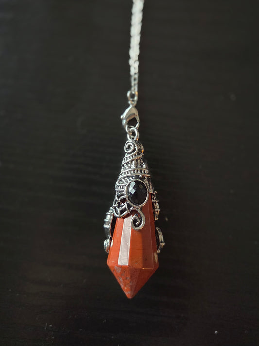 Red Jasper Pendulum