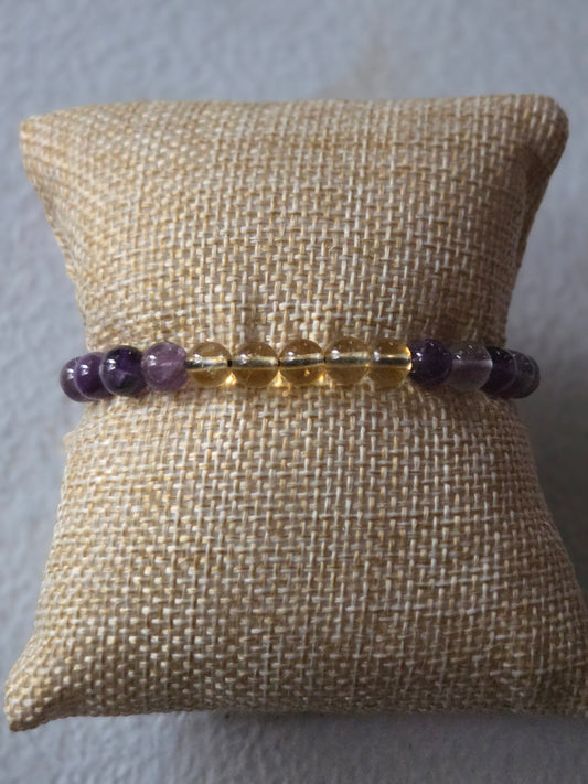 Amethyst and Citrine