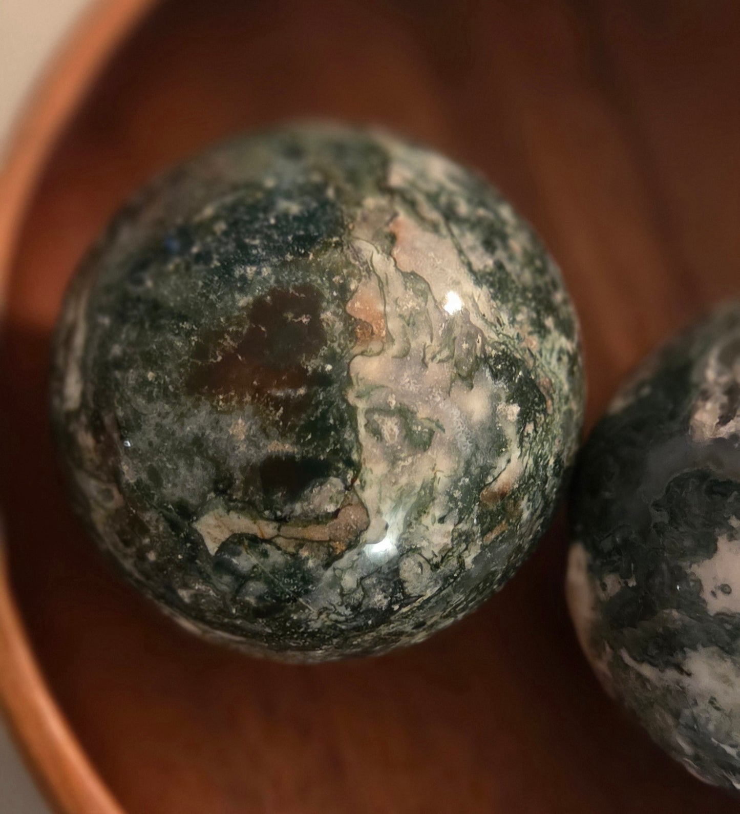 Moss Agate Sphere