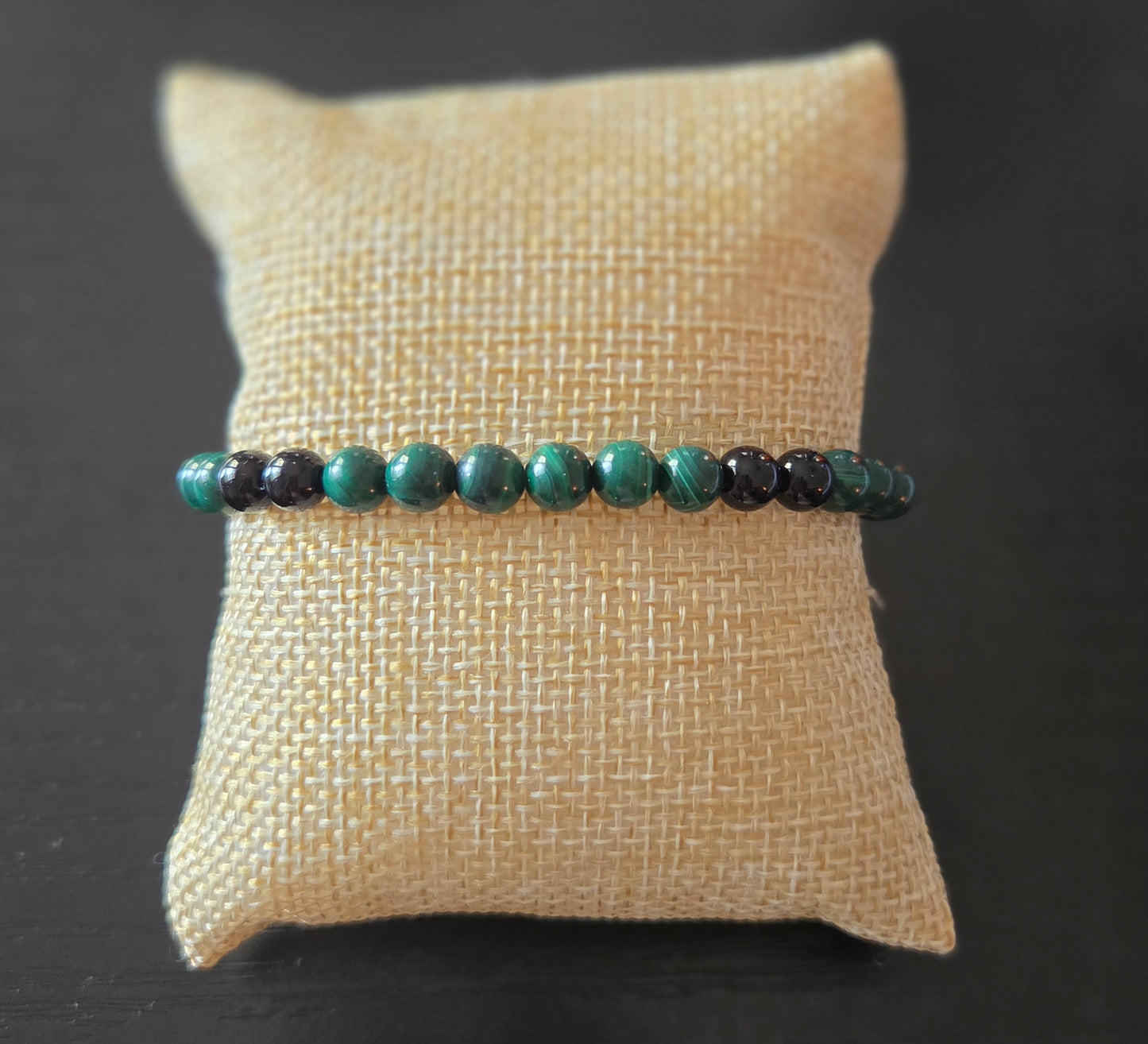 Malachite and Black Tourmaline