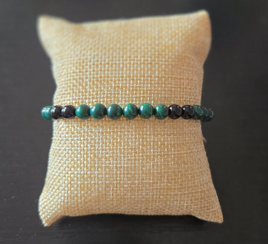 Malachite and Black Tourmaline