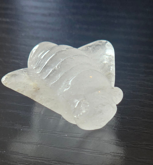 Clear Quartz Bee 🐝