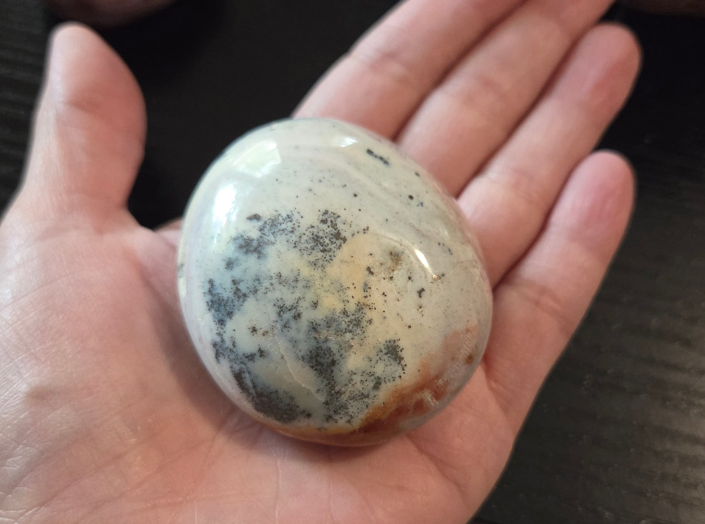 Ocean Jasper palm stone