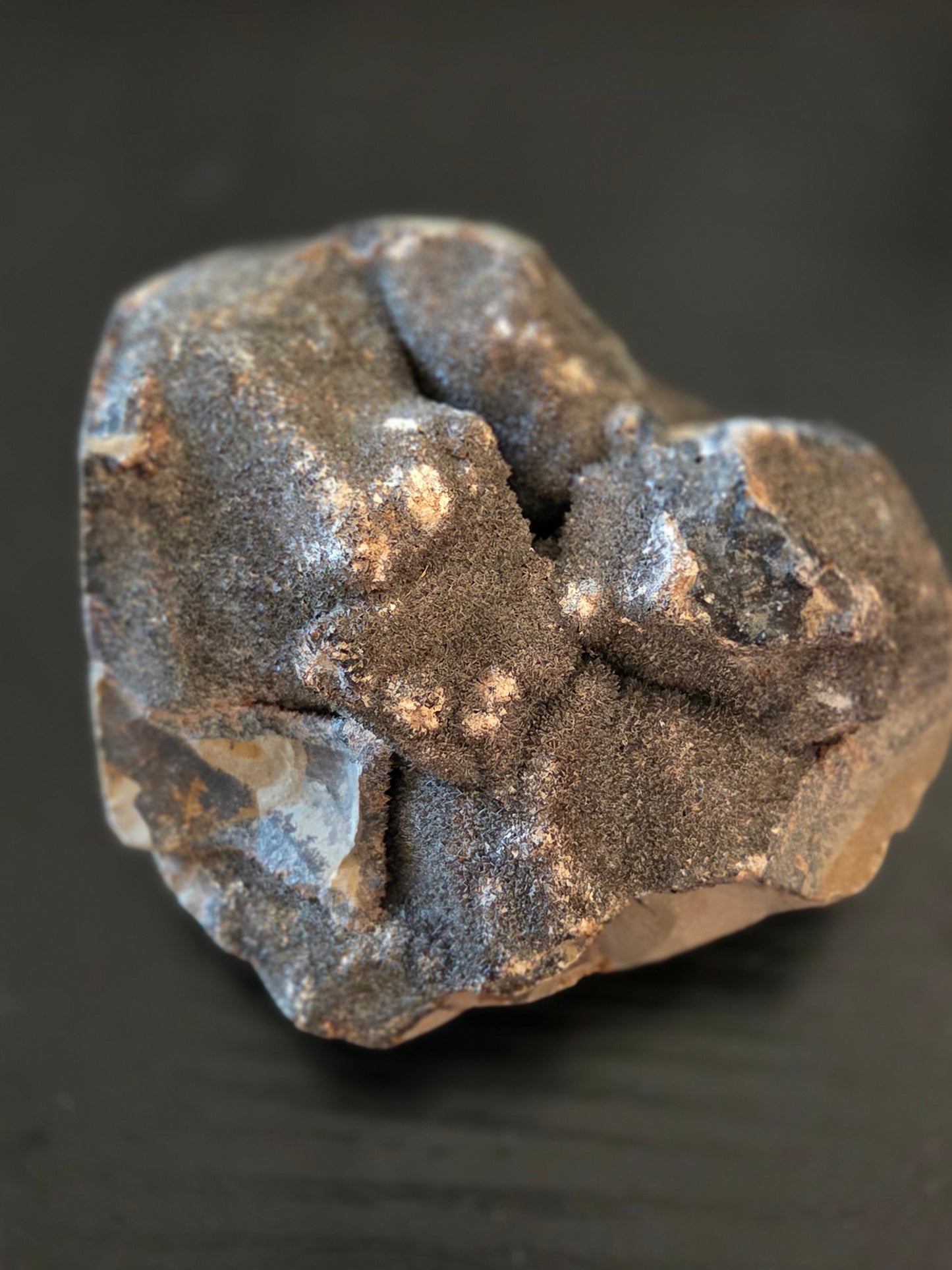 Septarian Jasper Rough Piece- about 1.15 lbs