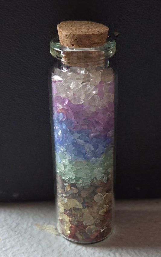 Chakra Stones in Vial
