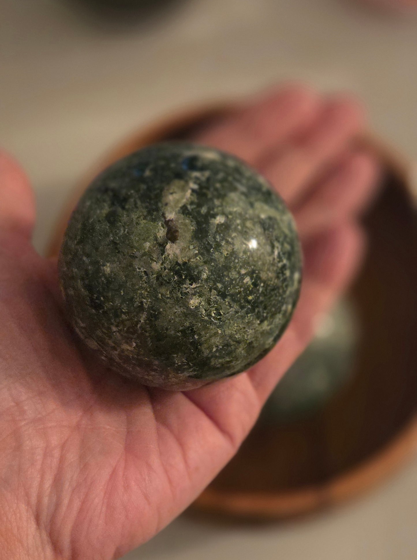 Moss Agate Sphere