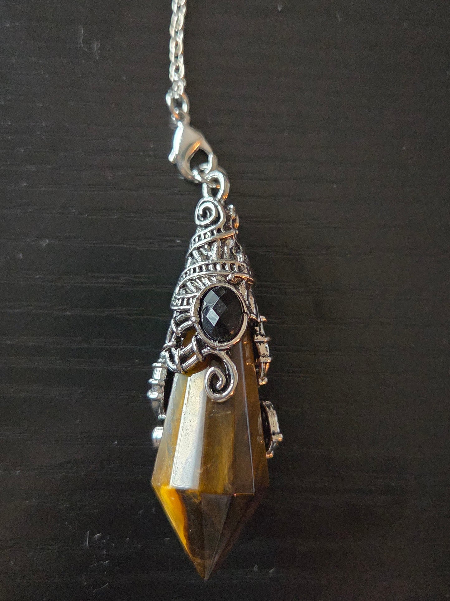 Tigers Eye Pendulum